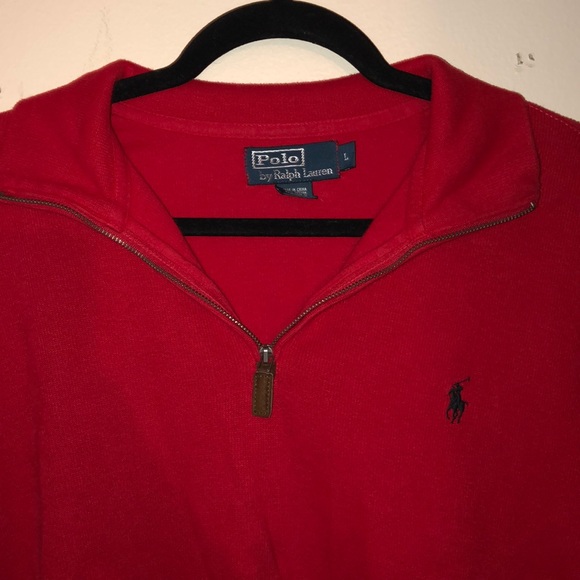 Men’s POLO Quarter Zip - Picture 2 of 2